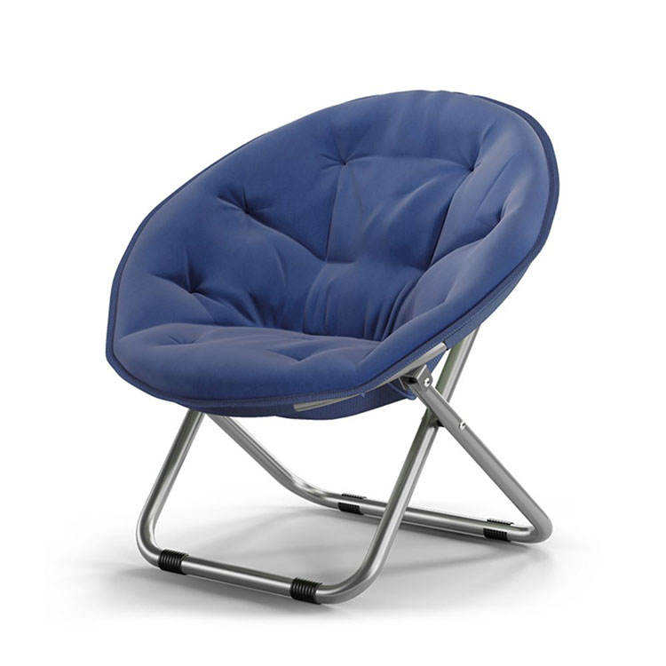 Ultralight Folding Moon Chair for Adults - Portable Collapsible Camping Leisure Light Chair