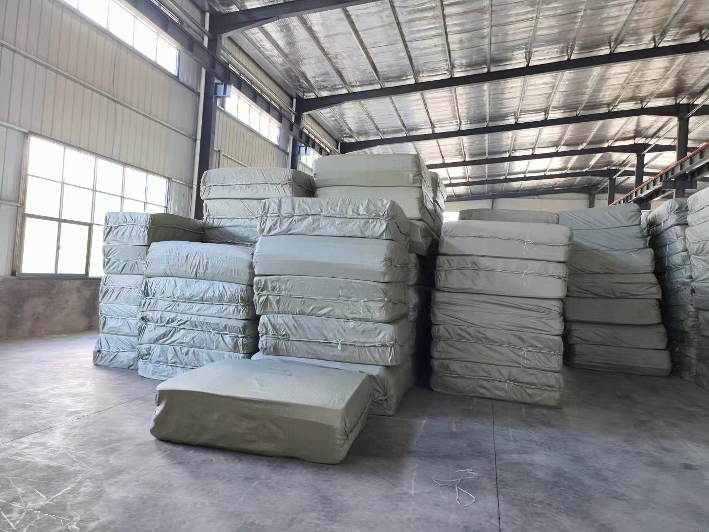 Quality inspection of finished picnic mats